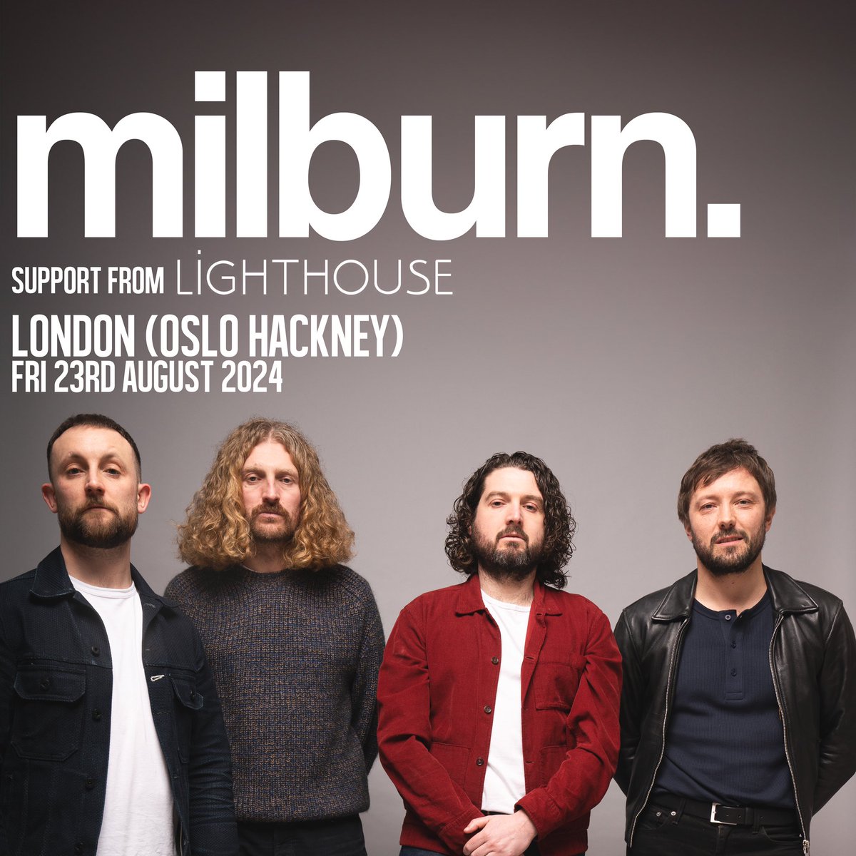 Milburn (@milburnmusic) on Twitter photo Support for our intimate London show comes from <a href="/LHbandUK/">LIGHTHOUSE</a>.
Tickets here: alttickets.com/milburn-tickets Support for our intimate London show comes from <a href="/LHbandUK/">LIGHTHOUSE</a>.
Tickets here: alttickets.com/milburn-tickets