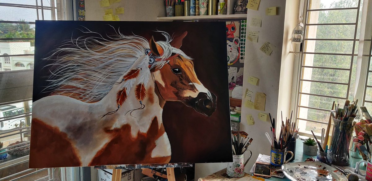 _Zentangle_'s tweet image. New drop on #objkt acrylic painting on canvas 

🐎 Sprit of the wind 🍃

🔰 5 edition 

3 $xtz

🔗Link : objkt.com/tokens/KT1FJqg…
.
.
.
#NFTshill #NFTCommunity #tezosart #acrylicpainting #painting #phyiscalart #artwork #NFTdrops #NFTdrop #charviashtekar #nft_shill