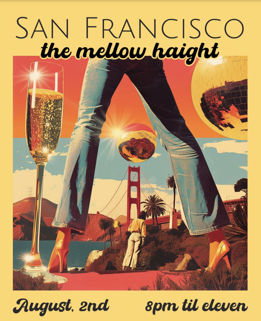 k7vin's tweet photo. 4-35-200-1300
it took @m4th1ld, @maximetrap and I, 4 weeks in San Francisco to gather 35 people to get a uniquely designed label with a chip inside sewn on their denim by local tailors; generating 200 taps during the night -playing a ‘tap them all’ game- which triggered 1,300 notifications total. Let’s unpack La Premiere @withobjet.

bits we heard during the evening: “i don’t think i ever got excited on a physical quest since @PokemonGoApp" 🌟 ”i was caught in deep, interesting discussion like i never had in SF before” ✨ the AI-event ratio on @LumaHQ SF feed probably helped us here [thanks for the shout-out btw, also thanks for sharing @michelleefang].

the people, it’s always about the people. first the tailors, Audrey and Stella, who really brought their best energy all night long and connected with everyone -and made some magic on garments.
the dj @n0rizkitty who performed live for the first time [definitely not the last].
the poet @valecalore who read a wonderful poem she wrote for the occasion.
the photographers: Sushmit brought some old @Polaroid cameras for everyone to play with, @jmariwyatt made some great portraits, @erickd too.
roadies @kpaxle and @davegorum who came crashed home a few days prior to the events and helped us keep the faith all the way through -the psychological rollercoaster of entrepreneurship in general [events in particular] would defo deserve its own post.

thanks for coming, playing and laughing @giansegato  @clinamenic [congrats on the limoncello], @AnnicaBenning, @psinghal8, @aleq305 and y'all who're not on this platform. also for supporting us @gyllanderjenny @MartynStrydom -next time will be even greater, no doubt.
thanks The Mellow SF for the venue. being surrounded by plants defo added something special.

so what’s next?
we’re printing a zine. and when tapped, it’ll redirect to a secret /events page where you could download all the pics, the digital version of the zine, listen to the playlist, discover @valecalore piece of AI-art attached to her poem and more.

if you’re in SF and want to grab a copy, just hit me up.

more soirées are coming in Q4. and we're raising money to ramp this up weekly.

what about a ritual? friday nights where we imbue our objects with collective memories [cc @noampomsky]; where we turn some of them into personal artefacts [cc @startingfromnix]; where we just connect with each other.

of course we’re building more than a series of soirées. we’re on a mission [sic] to reconcile conviviality and loving our objects longer. we’re a group of “NEW CONSUMERS” bonding together, offline and online, for the years, decades and centuries to come. life is for connections and meaning.

love you SF ❤️🌁