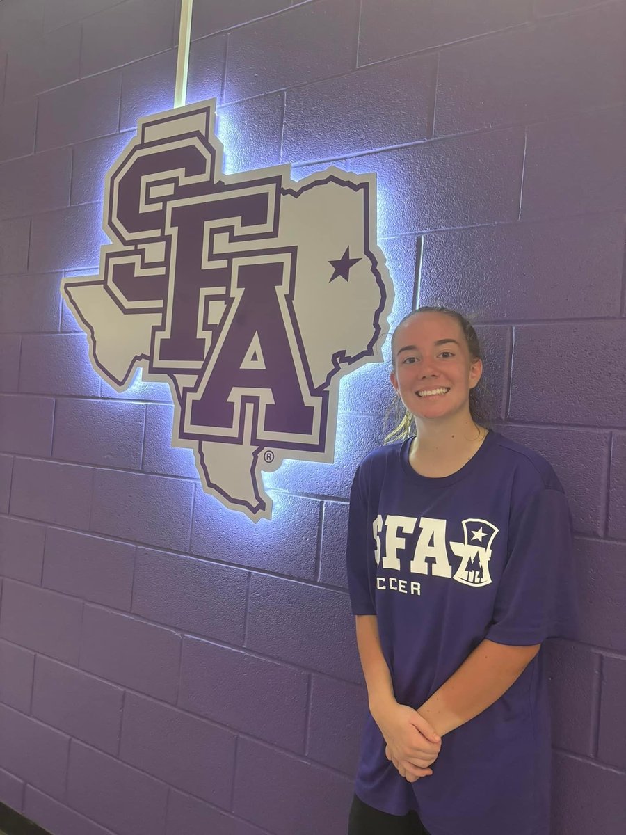 I had a great time at the <a href="/SFA_Soccer/">SFA Soccer</a> id camp yesterday. Thank you so much for having me.