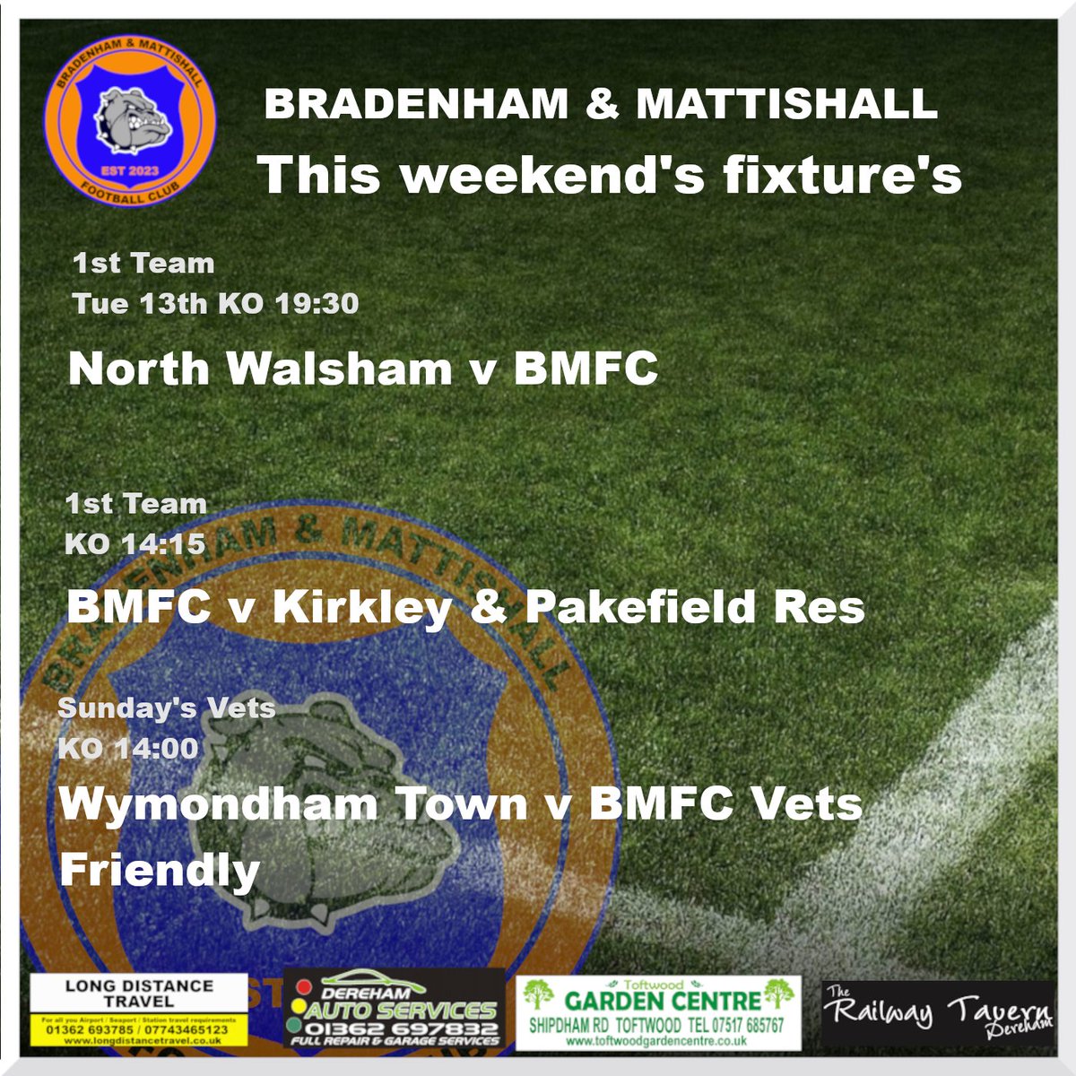Bradenham & Mattishall FC tweet media