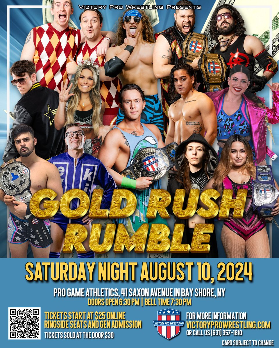 Scott Mitchell (@scott44mitchell) on Twitter photo <a href="/VPW_Wrestling/">Victory Pro Wrestling, Inc</a> victoryprorestling.com/icymi-tomlinsoโฆ
Follow the talent:
<a href="/ThaReal_DC/">โDa Big BOOFAโ Dezmond Cole๐๐ฅ</a> <a href="/daviddknm/">โ DAVID โ</a> @akirklandrb <a href="/ZanderTorresPro/">Zander Torres</a> <a href="/AmityLaVey666/">๐ฃ ๐ธ๐๐๐ฅ๐ช ๐๐๐๐๐ช ๐ฃ</a> <a href="/TheRonnieMoses/">Officer Ronald Moses</a> <a href="/TheMalcomMurray/">Malcom Murray</a> <a href="/Jorge_LaBestia/">Jorge Rosado</a> <a href="/Dee_vibe1/">แชไนไน แฏ|ไนไน</a> <a href="/PercyRyan_/">โThe Jawlineโ Percy Ryan</a> <a href="/Yescosmic1/">MagicalGirl Cosmic</a> <a href="/nejrobles/">Nick Robles</a> <a href="/TKWylde/">T.K. Wylde</a> <a href="/jacktomlinson00/">Jack Tomlinson</a> <a href="/AJForU2C/">Alvin</a> <a href="/The_SweeperGuy/">The Sweeper: Eddie Prevete</a> <a href="/rizosysarcasmos/">Nahir Robles</a> <a href="/VPW_Wrestling/">Victory Pro Wrestling, Inc</a> victoryprorestling.com/icymi-tomlinsoโฆ
Follow the talent:
<a href="/ThaReal_DC/">โDa Big BOOFAโ Dezmond Cole๐๐ฅ</a> <a href="/daviddknm/">โ DAVID โ</a> @akirklandrb <a href="/ZanderTorresPro/">Zander Torres</a> <a href="/AmityLaVey666/">๐ฃ ๐ธ๐๐๐ฅ๐ช ๐๐๐๐๐ช ๐ฃ</a> <a href="/TheRonnieMoses/">Officer Ronald Moses</a> <a href="/TheMalcomMurray/">Malcom Murray</a> <a href="/Jorge_LaBestia/">Jorge Rosado</a> <a href="/Dee_vibe1/">แชไนไน แฏ|ไนไน</a> <a href="/PercyRyan_/">โThe Jawlineโ Percy Ryan</a> <a href="/Yescosmic1/">MagicalGirl Cosmic</a> <a href="/nejrobles/">Nick Robles</a> <a href="/TKWylde/">T.K. Wylde</a> <a href="/jacktomlinson00/">Jack Tomlinson</a> <a href="/AJForU2C/">Alvin</a> <a href="/The_SweeperGuy/">The Sweeper: Eddie Prevete</a> <a href="/rizosysarcasmos/">Nahir Robles</a>