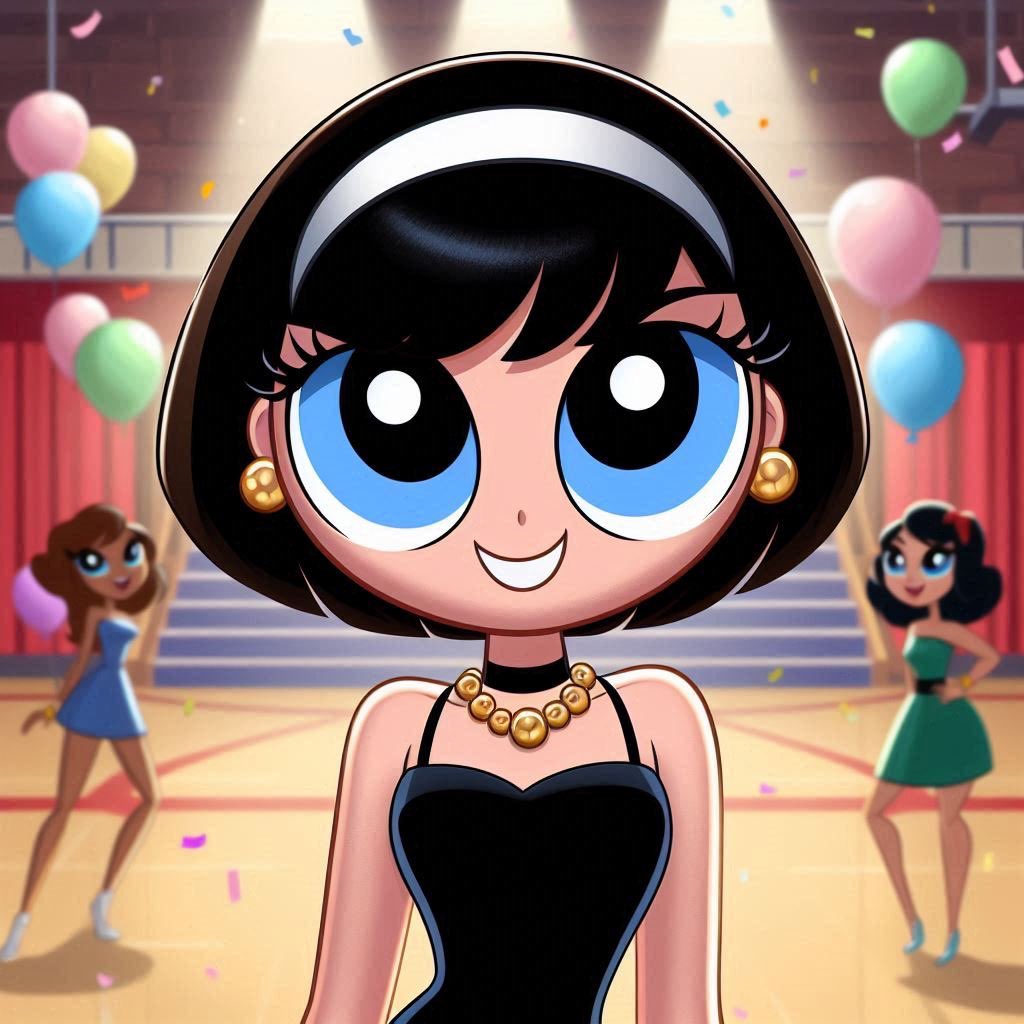 PiratePon's tweet photo. Ms Keane wants to dance with her at her dance party. #mskeane #powerpuffgirls #bingimagecreator #AIArtGallery https://t.co/WnKUQaB8vN