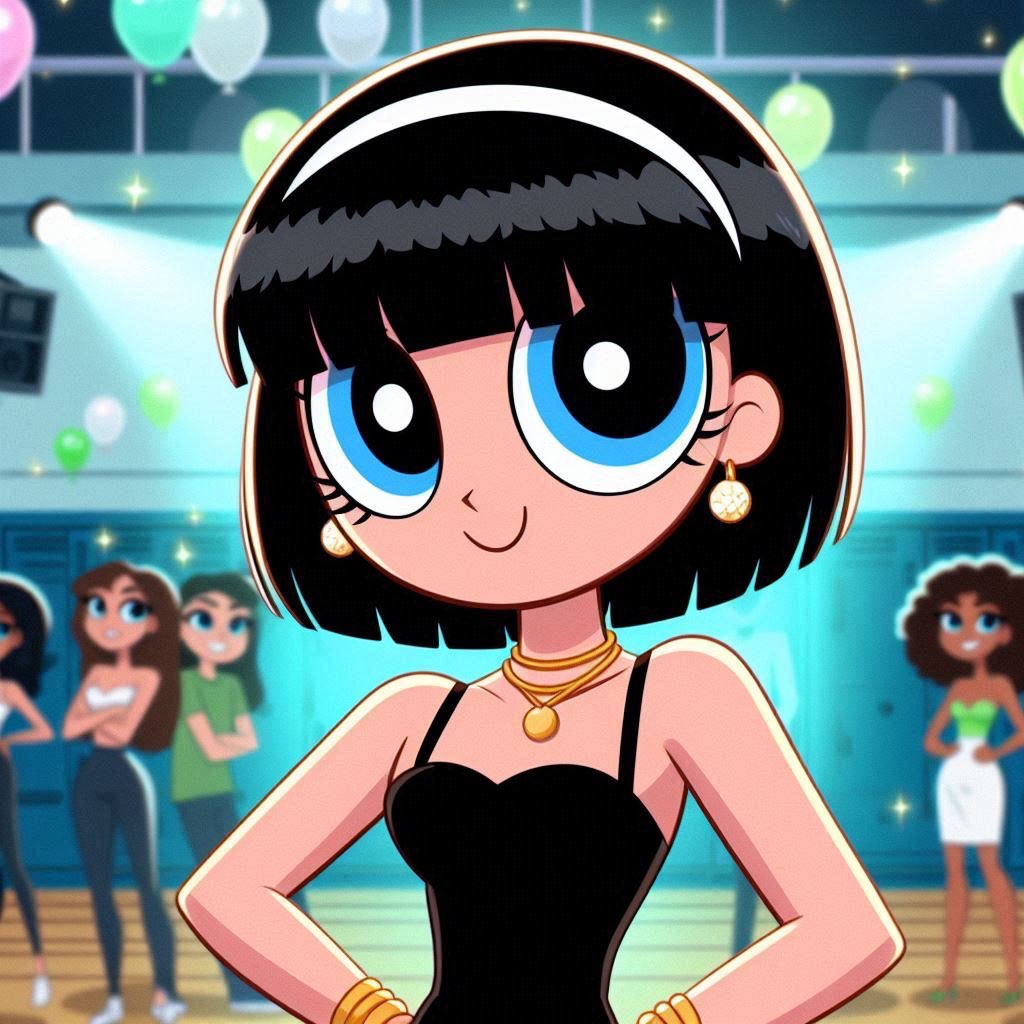 PiratePon's tweet photo. Ms Keane wants to dance with her at her dance party. #mskeane #powerpuffgirls #bingimagecreator #AIArtGallery https://t.co/WnKUQaB8vN