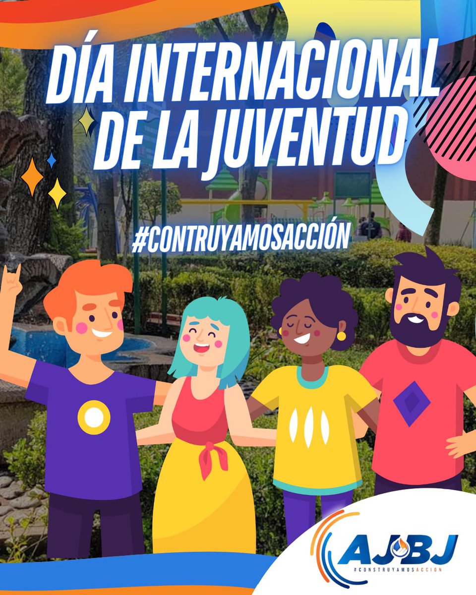 Festejemos a la juventud que es pilar fundamental del presente y eslabón del futuro! 🔵🟠

¡Vivan las y los jóvenes de Benito Juárez! 🙌🏼

#ConstruyamosACCion