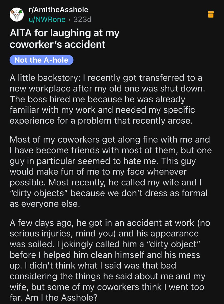 RWSTTTE's tweet image. Here’s a thread of every time I did this.

Dirty Objects: