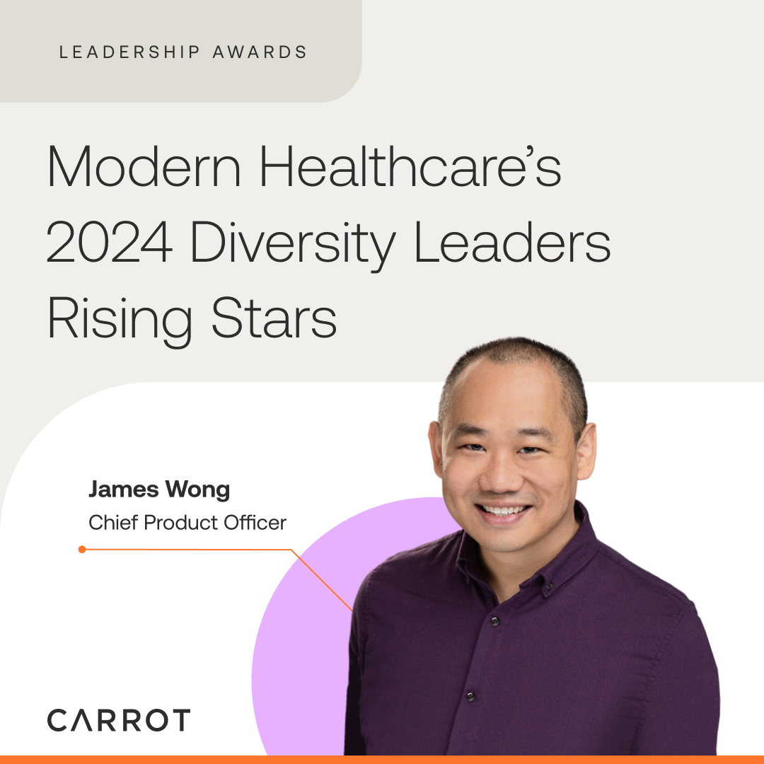 Carrot (@carrotfertility) on Twitter photo Congratulations to James Wong, our Chief Product Officer, for being honored by <a href="/modrnhealthcr/">Modern Healthcare</a> as one of its 2024 #DiversityLeaders! Read more about James' work in creating more access to inclusive care: modernhealthcare.com/awards/diversi… Congratulations to James Wong, our Chief Product Officer, for being honored by <a href="/modrnhealthcr/">Modern Healthcare</a> as one of its 2024 #DiversityLeaders! Read more about James' work in creating more access to inclusive care: modernhealthcare.com/awards/diversi…
