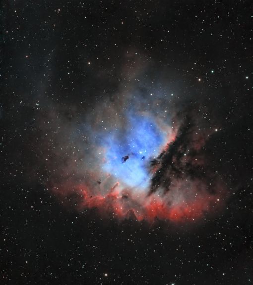 This beautiful image of the Pacman Nebula was taken by group member [JemHadar444 on discord].
The Pacman Nebula, also known as NGC 281, is a stunning emission nebula located in the constellation Cassiopeia.
We would love to have you in our astrophotography group! link in bio.