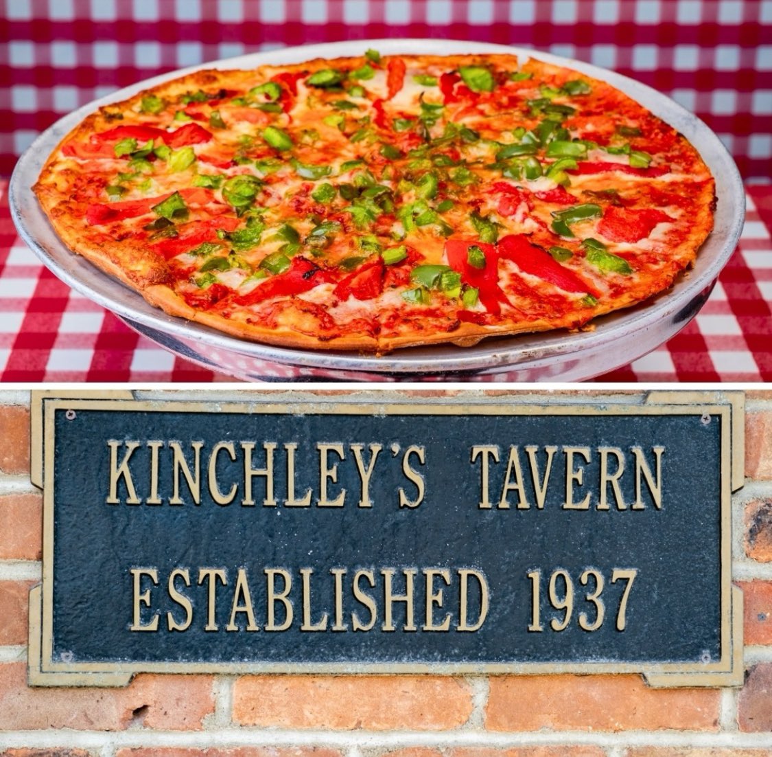 KinchleysTavern's tweet image. Our thin crust pizza's original recipe has never changed since its creation by Mrs. Kinchley, in 1947! That’s our secret to being an award-winning local favorite. Come taste a piece of history with us! 

#ThinCrust #Pizza #LocalFavorite #CheckeredTableTops #Ramsey #NewJersey