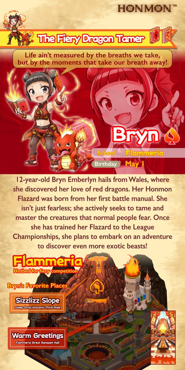 ErikElectra's tweet photo. Flammerian #Honmoner Bryn! ๐ด๓ ง๓ ข๓ ท๓ ฌ๓ ณ๓ ฟ
A rival of ours in the League, every battle is a deathmatch to the finish! โ๏ธ
She isnโt just fearless; she seeks to tame and master the creatures that normal people fearโฆ ๐ฒ
โฆAnd after mastering #Honmon, she leads them to master her opponents!๐ฅ https://t.co/CRdj0C4Gg6
