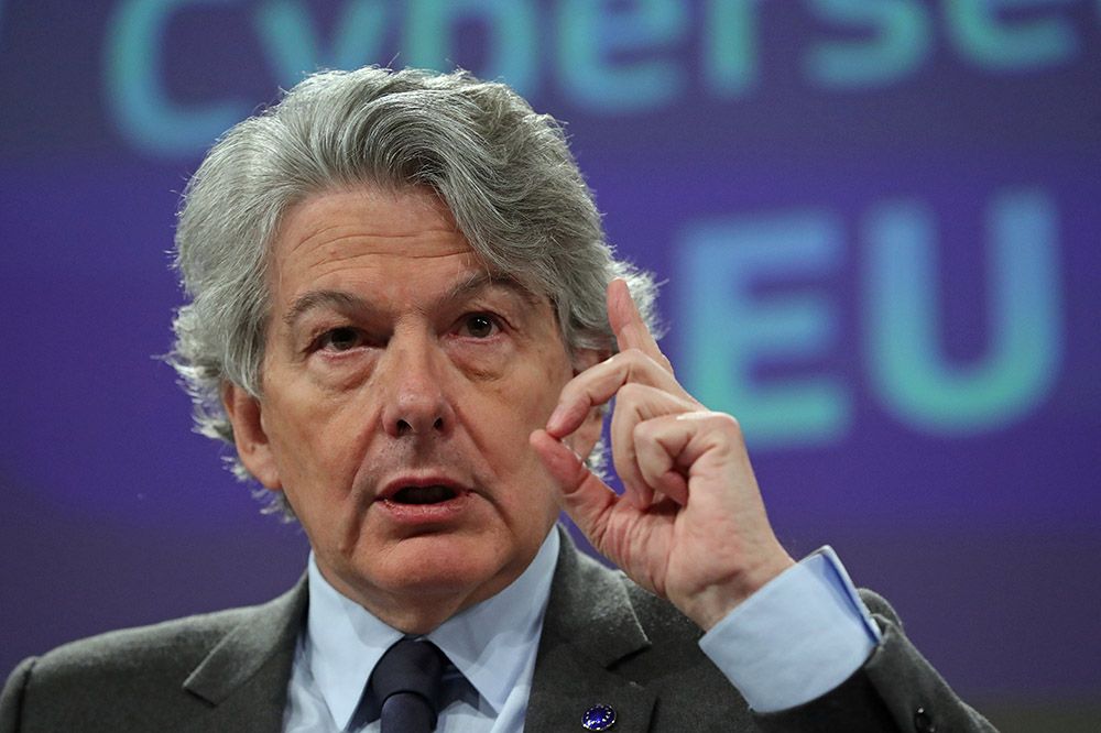 ianmiles's tweet photo. If you had one sentence to describe Thierry Breton what would it be? https://t.co/bVBkJmjEYs