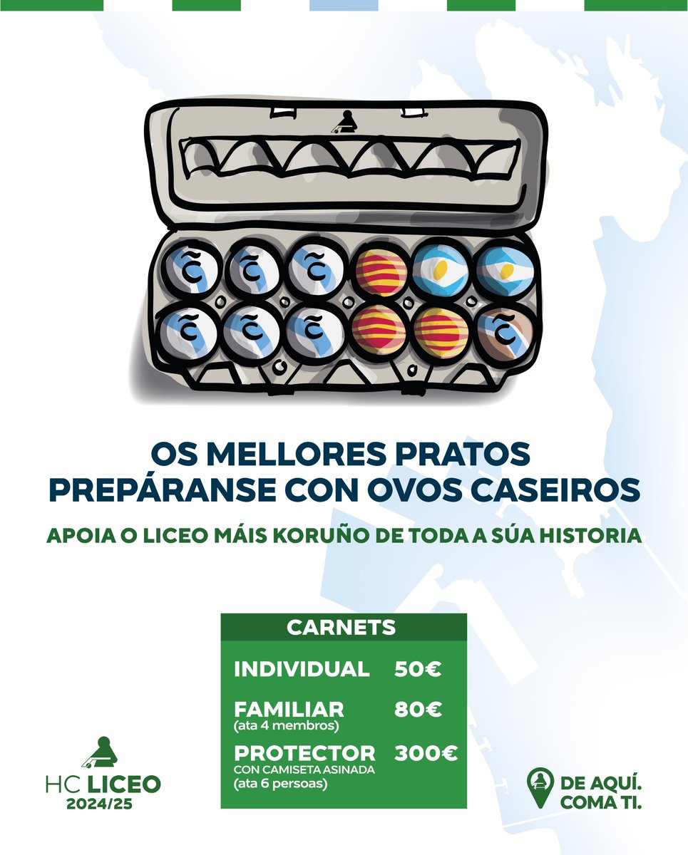 Hockey Club Liceo 🥬 (@hockeyclubliceo) on Twitter photo O Liceo máis koruño da historia é #DeAquíComaTi.
Necesitamos o teu apoio neste novo curso. Xogámolo entre todos!
Faite socio ou renova de xeito online vía <a href="/Cluber_App/">Cluber | La plataforma de gestión para clubes</a>: lc.cx/3Z77Sw
💚🤍 O Liceo máis koruño da historia é #DeAquíComaTi.
Necesitamos o teu apoio neste novo curso. Xogámolo entre todos!
Faite socio ou renova de xeito online vía <a href="/Cluber_App/">Cluber | La plataforma de gestión para clubes</a>: lc.cx/3Z77Sw
💚🤍