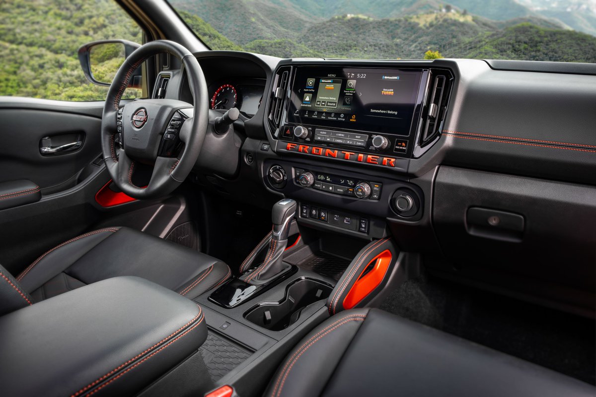 Nissan's tweet photo. The 2025 Nissan Frontier has entered the chat 🤩💬 ​

#NissanFrontier #Truck https://t.co/7ZADOU8kMb