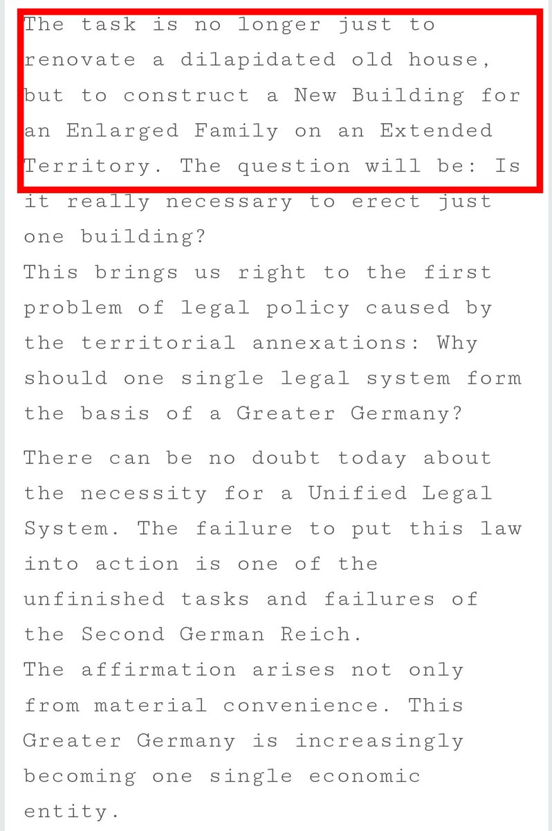Diggerich_'s tweet photo. @Rob_Roos @Bobby5018 @elonmusk @X It shouldn't be a surprise.
It was always about a Political Union.
Just read what their first president, #Hallstein said of the so-called Greater Germany in 1939.
#Hallstein was a high-ranking Nazi. https://t.co/QFvM9AuI0A