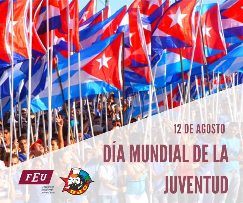 Hoy es el Día Internacional de la Juventud. Y la nuestra sigue siendo una Revolución de jóvenes. Confiamos en ustedes, en la continuidad de generaciones #UnidosXCuba.