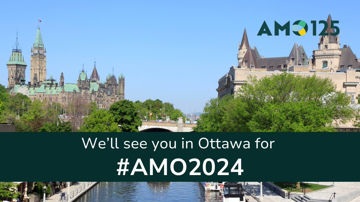AMO (@amopolicy) on Twitter photo This weekend, municipal and provincial officials from across the province will head to <a href="/ottawacity/">City of Ottawa</a> for #AMO2024. We look forward to four days of learning, collaboration, & working together to solve complex issues. (Oh, & celebrating #125Years of AMO!) tinyurl.com/4d2wmmk2 This weekend, municipal and provincial officials from across the province will head to <a href="/ottawacity/">City of Ottawa</a> for #AMO2024. We look forward to four days of learning, collaboration, & working together to solve complex issues. (Oh, & celebrating #125Years of AMO!) tinyurl.com/4d2wmmk2