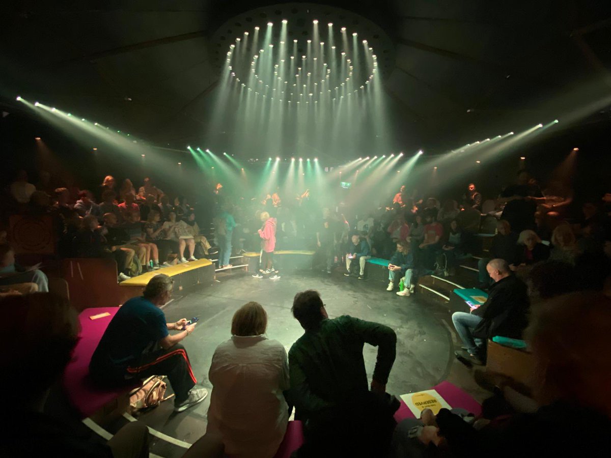 A morning at <a href="/Summerhallery/">Summerhall</a> - First up: Nation with <a href="/yesyesnonotheat/">YESYESNONO</a> 

An engaging, tense hour exploring our role as a Nation. Poetic storytelling and great tech!