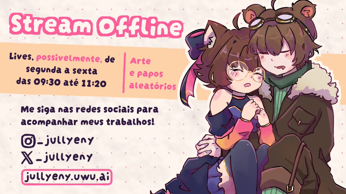 _JullyEny's tweet photo. Sobre o cronograma das lives 🩷✨

Mais informações no comentário 🧶

🎨: @*FlangoX3 https://t.co/Be119GO9UG