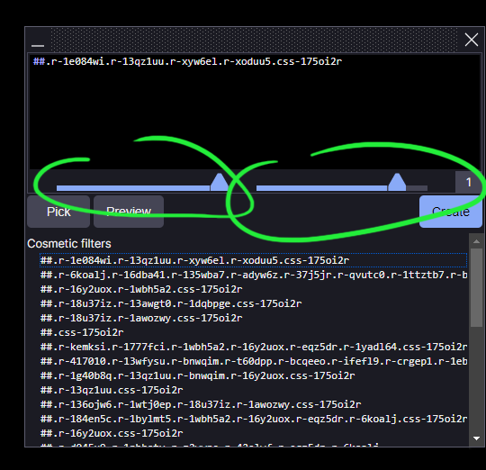 Reminder to use/play with uBlock Origin's element picker and scope sliders, remove all this crap from this site. Remove unwanted sections, obnoxious ads, Truk⟪kmp, "discover more" shoved into replies, "for you", shitty "what's happening", and more! All while costing the owner $$