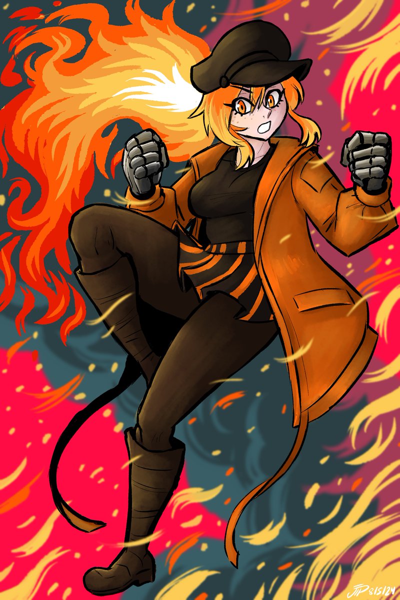 「HOT PIC comm for itsjubijubijubi」|JAMESのイラスト