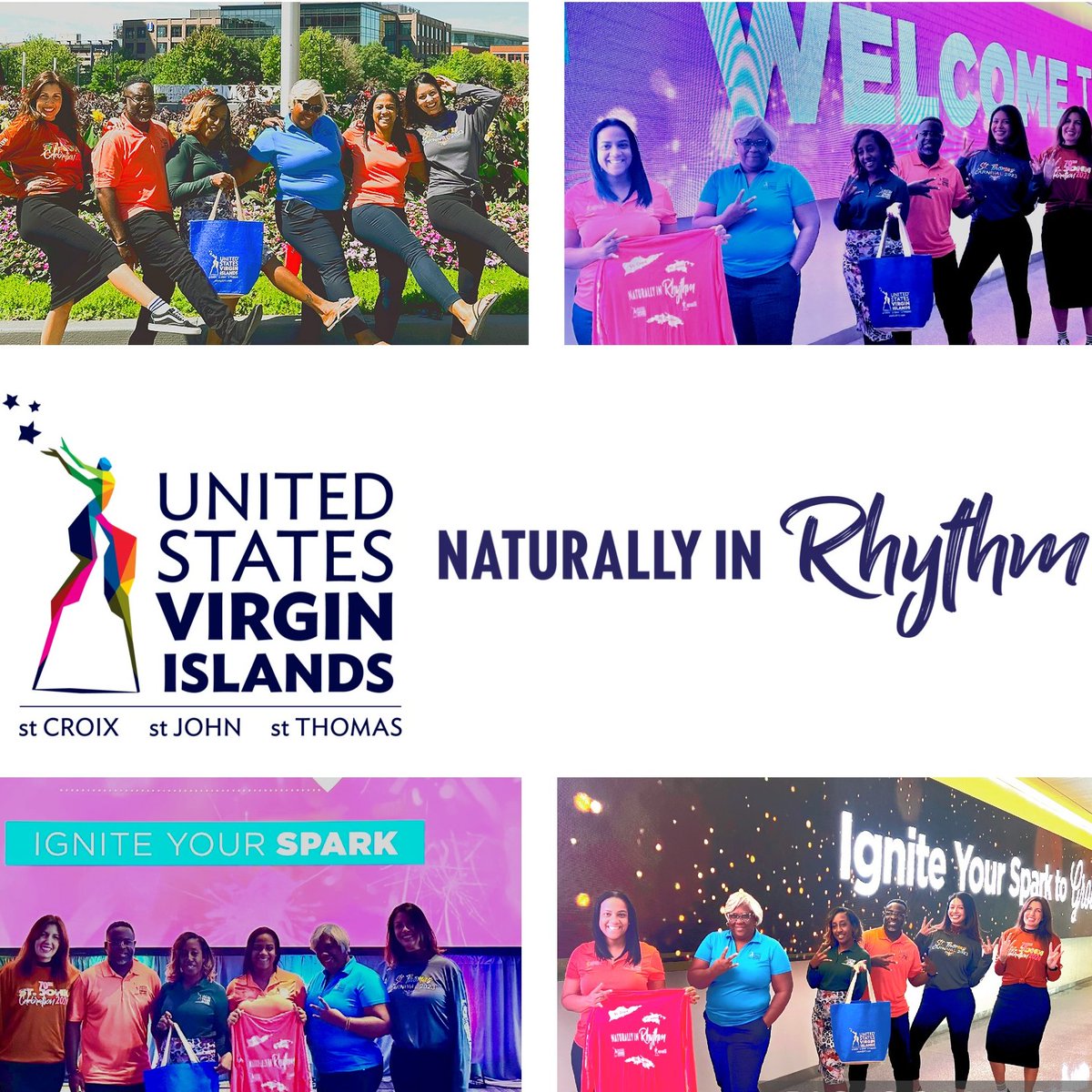 Check out #TeamUSVI at <a href="/USTravel/">U.S. Travel</a> and @Hopper at #ESTO24 for #DestinationDay24 living #NaturallyInRhythm.