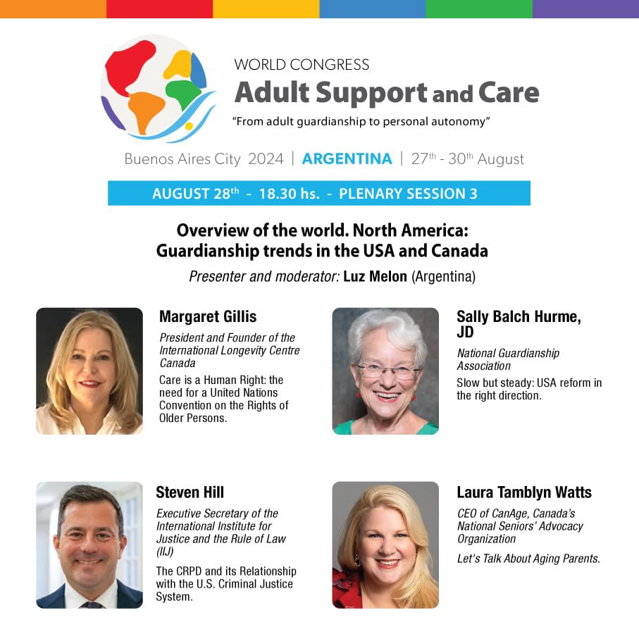 El Congreso Internacional de apoyos y cuidados en UBA Derecho ya está llegando. Impresionante la complejidad y diversidad de temas tratados por especialistas de primerísimo nivel. Inscribite!