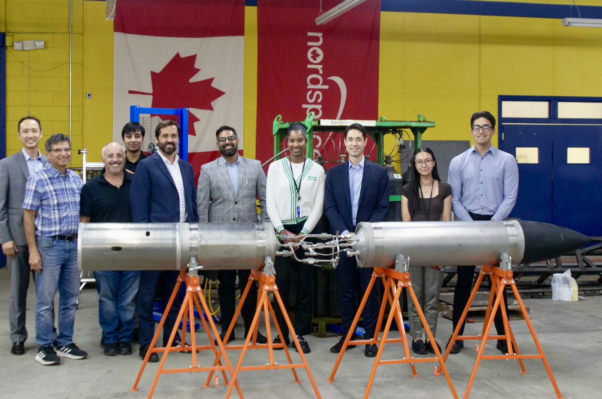 NordSpace was thrilled to host the Government of Ontario, Ontario Aerospace Council, Fed Dev Ontario, and the Ministry of Economic Development Job Creation and Trade at our facility last week.

We shared the future we’re building for Canada in space and on Earth through the