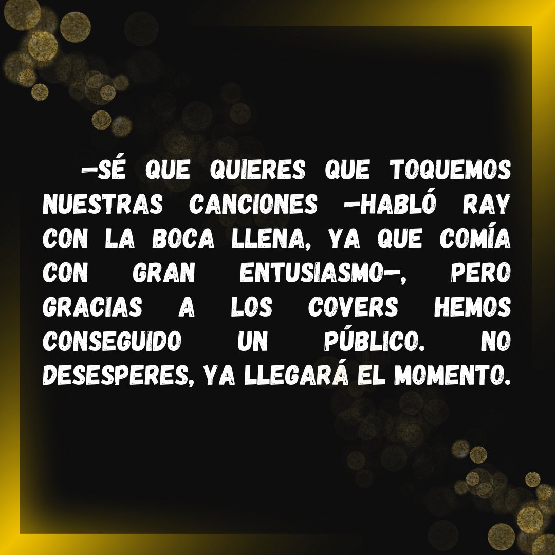 🎸 ¡Atención, fans del rock y de la buena literatura! 🎸
Prepárense para sumergirse en un mundo lleno de ritmo, caos y emoción con "La Caótica vida de Lauren" 📚✨
En esta novela, conocerán a Ray, el carismático baterista de Sweet Poison. 
25/08

PREVENTA: mybook.to/lacaoticavidad…