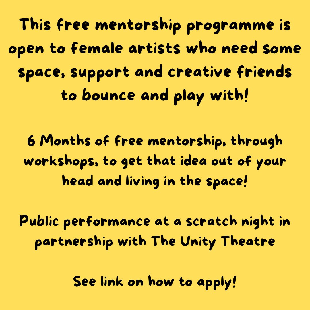 Deadline coming up! Meet us once a month, sharing at Unity scratch night, chance to bounce your work and small pot of £500 for you! See our website for more details!!