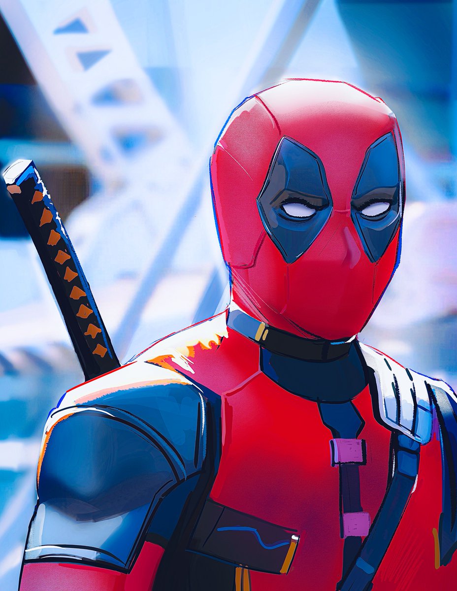 Deadpool illustration for fun😃!!