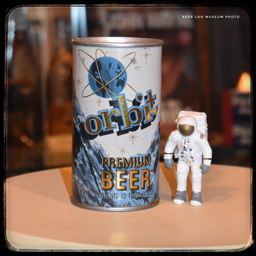 beercanmuseum's tweet photo. Always thought this can was out of this world. #beercanmuseum https://t.co/1rbow2xZyu