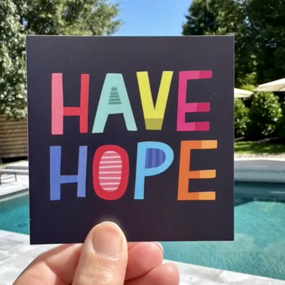 Have hope. Things can and do get better 

Image: instagram.com/vicky_barone