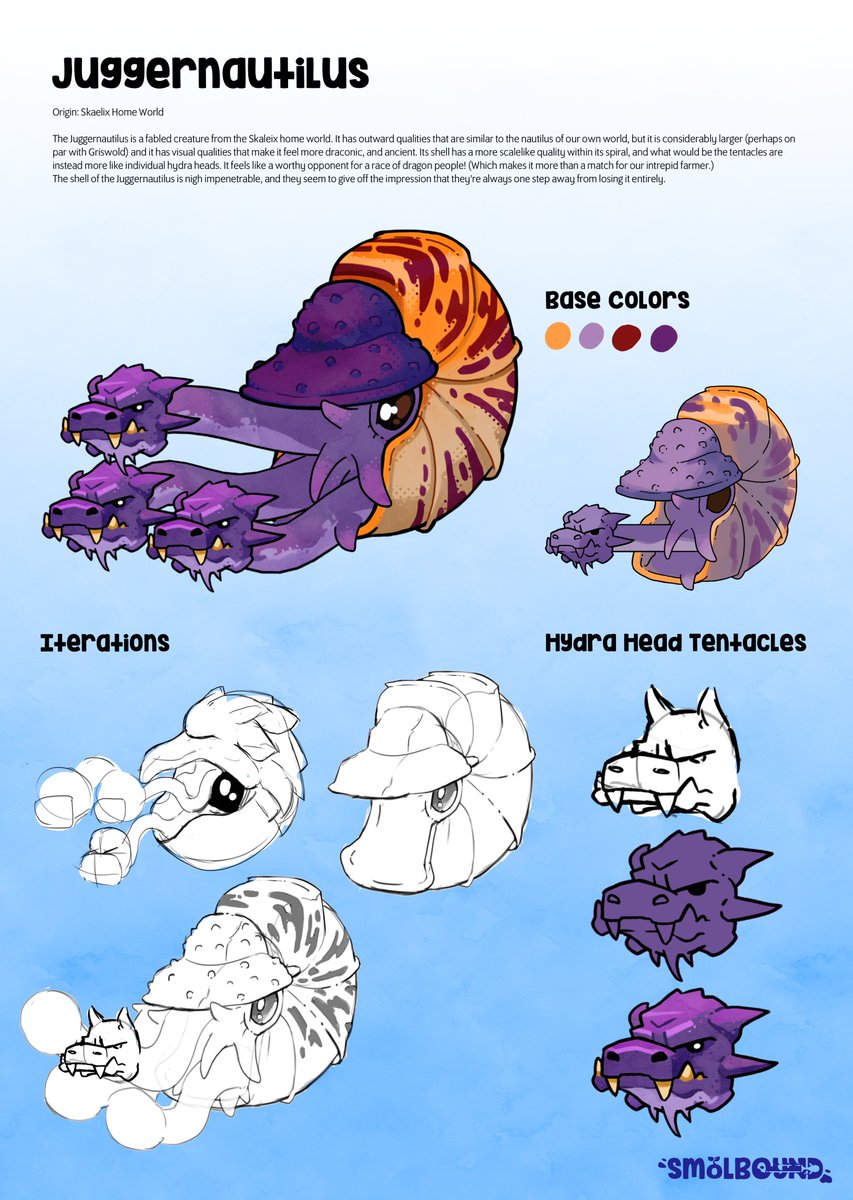 𝗠𝗲𝗲𝘁 𝘁𝗵𝗲 𝗝𝘂𝗴𝗴𝗲𝗿𝗻𝗮𝘂𝘁𝗶𝗹𝘂𝘀 🌊👾

This ancient fabled creature packs hydra heads, draconic flair, and a shell that laughs at danger! Nearly as massive as Griswold, it's a true test for anyone ⚔️

Think you’ll be up for the challenge? 👇