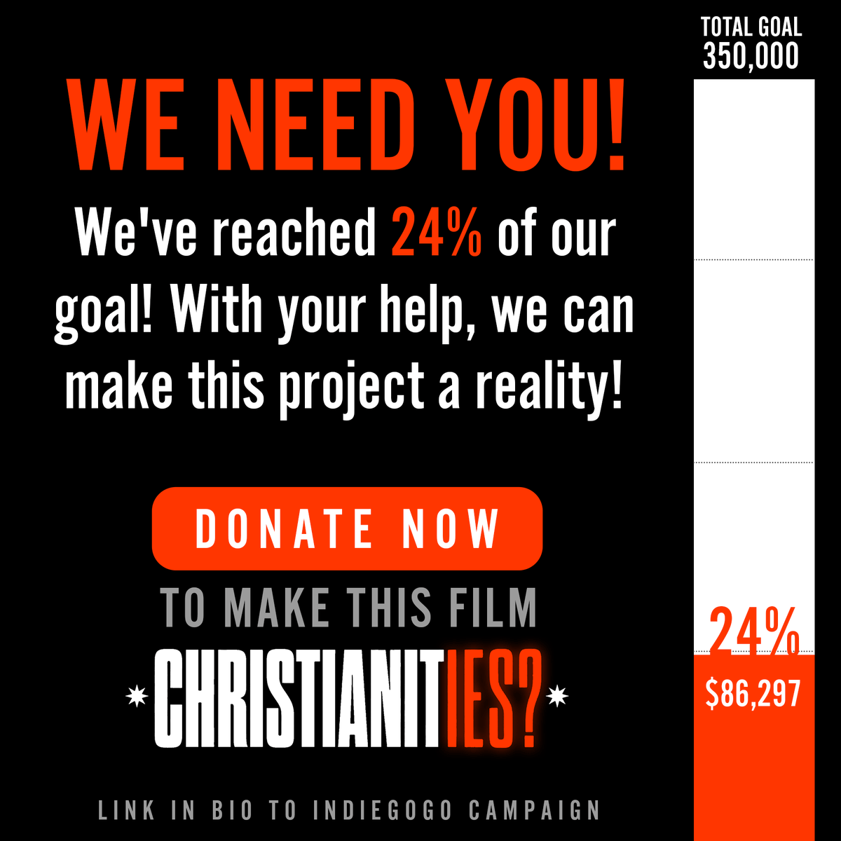 Christianities? Journey to the Heart of the Faith

Let's make it happen 👇
indiegogo.com/projects/chris…