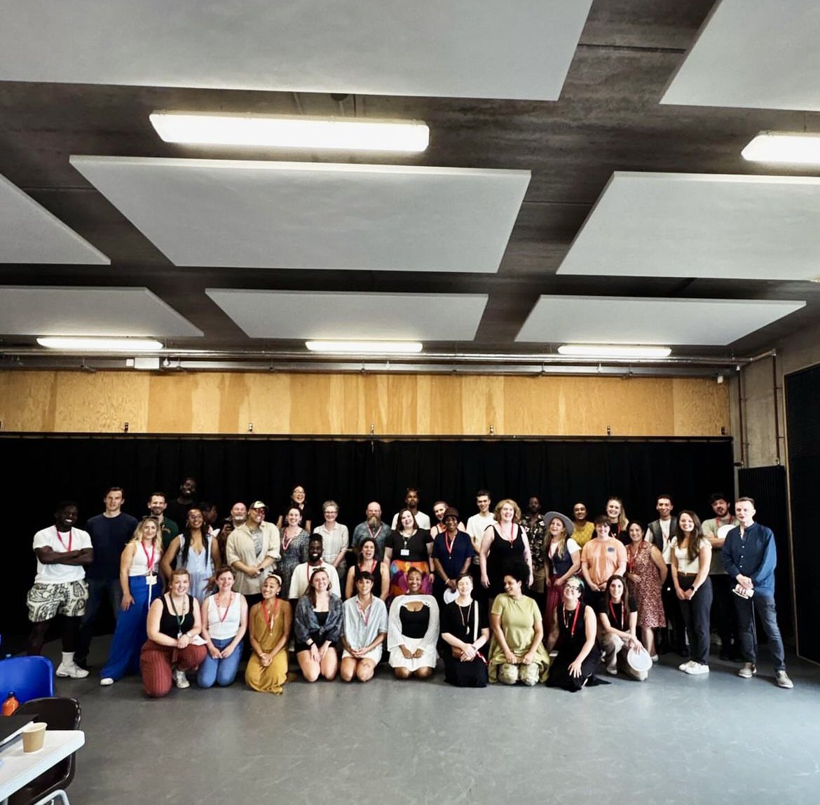 It was as hot as Southside Chicago in our Rehearsal Room Today! Cast, Crew &amp; Creatives #ARaisinInTheSunFamily HERE WE GO! 1st Day!!!