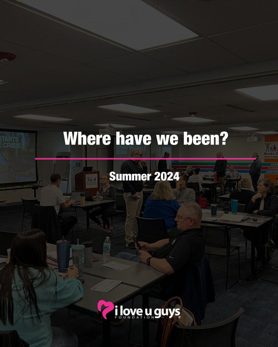 iloveuguys's tweet image. The "I Love U Guys" Foundation is thrilled to have trained over 80 schools, districts, and communities on the Standard Response Protocol and Standard Reunification Method this summer! A huge thank you to everyone who invited us out to train your communities!
