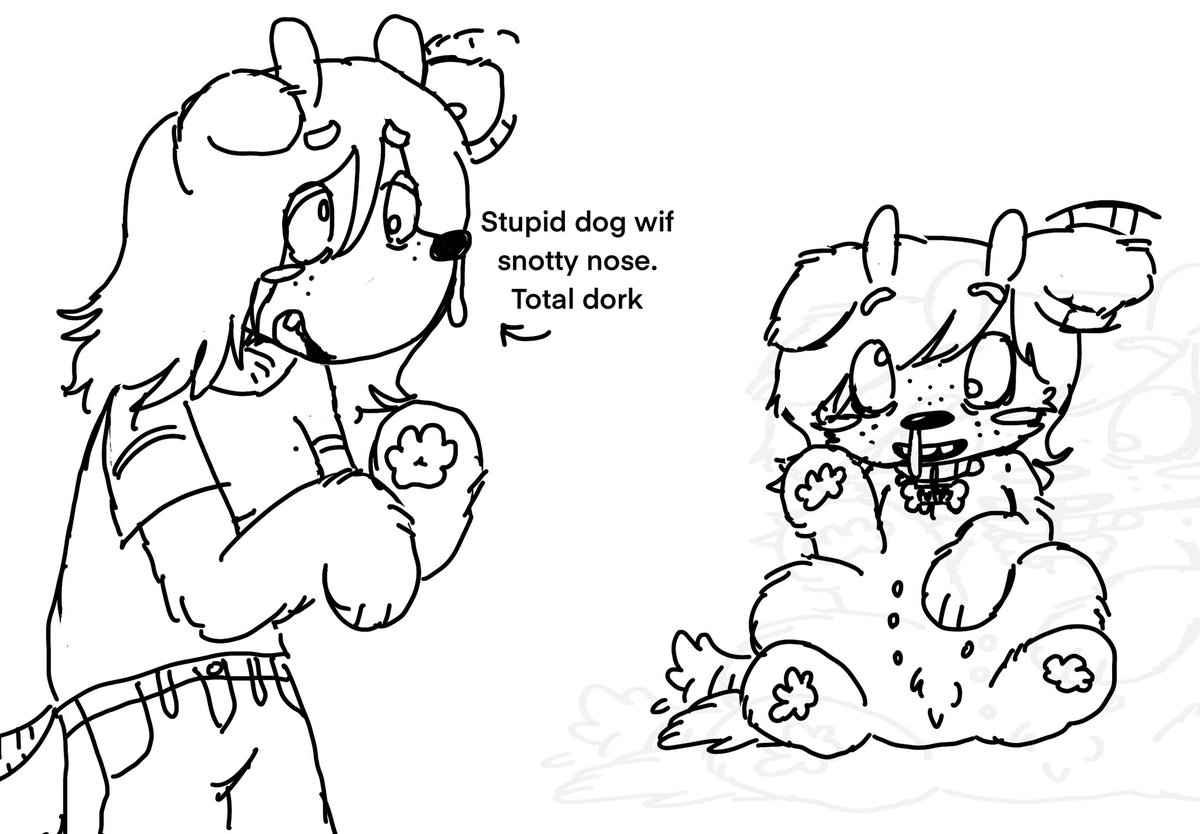 vapevapesahur's tweet image. gracie puppu drawings #furryartist #plur