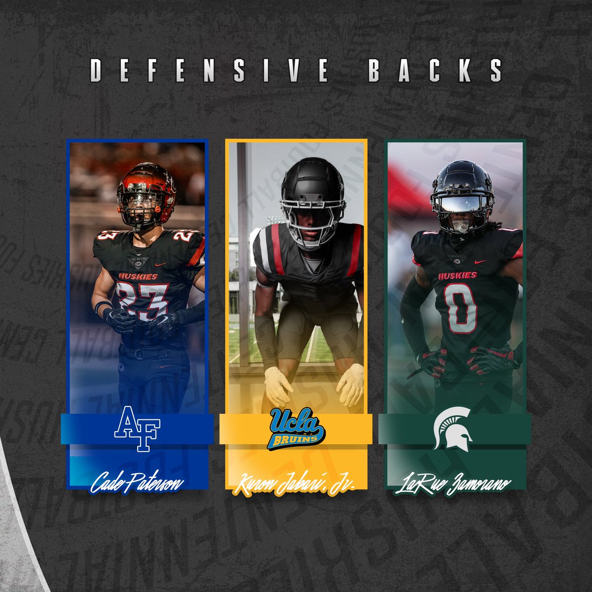 Corona Centennial Football (@cen10football) on Twitter photo Cen(10) Preseason Commits 🐾
<a href="/cbj__7/">𝘾𝙤𝙧𝙮 “𝘾𝙅 ” 𝘽𝙪𝙩𝙡𝙚𝙧 𝙅𝙧.</a> | <a href="/HusanLongstreet/">Husan Longstreet</a> | <a href="/TavianMcNair/">Tavian A. McNair</a> | <a href="/t_westbrook1/">Noah Westbrook</a> | <a href="/DanielShipp07/">Daniel “DJ” Shipp Jr</a> | <a href="/Drew_Hill78/">Drew Makoa-Kapi'i Hill</a> | <a href="/IkbahlK/">Ikbahl Kassim</a> | <a href="/Cade_Paterson/">Cade Paterson</a> | <a href="/KuronJabariJr/">Kuron Jabari Jr (“June”)</a> | <a href="/LaRueZamorano6/">LaRue Zamoranolll</a> Cen(10) Preseason Commits 🐾
<a href="/cbj__7/">𝘾𝙤𝙧𝙮 “𝘾𝙅 ” 𝘽𝙪𝙩𝙡𝙚𝙧 𝙅𝙧.</a> | <a href="/HusanLongstreet/">Husan Longstreet</a> | <a href="/TavianMcNair/">Tavian A. McNair</a> | <a href="/t_westbrook1/">Noah Westbrook</a> | <a href="/DanielShipp07/">Daniel “DJ” Shipp Jr</a> | <a href="/Drew_Hill78/">Drew Makoa-Kapi'i Hill</a> | <a href="/IkbahlK/">Ikbahl Kassim</a> | <a href="/Cade_Paterson/">Cade Paterson</a> | <a href="/KuronJabariJr/">Kuron Jabari Jr (“June”)</a> | <a href="/LaRueZamorano6/">LaRue Zamoranolll</a>