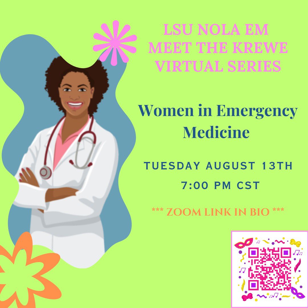 Join us tomorrow for the next installment in our Meet the Krewe virtual series: Women in EM! Zoom link in bio! Can’t wait to see y’all there! ☺️