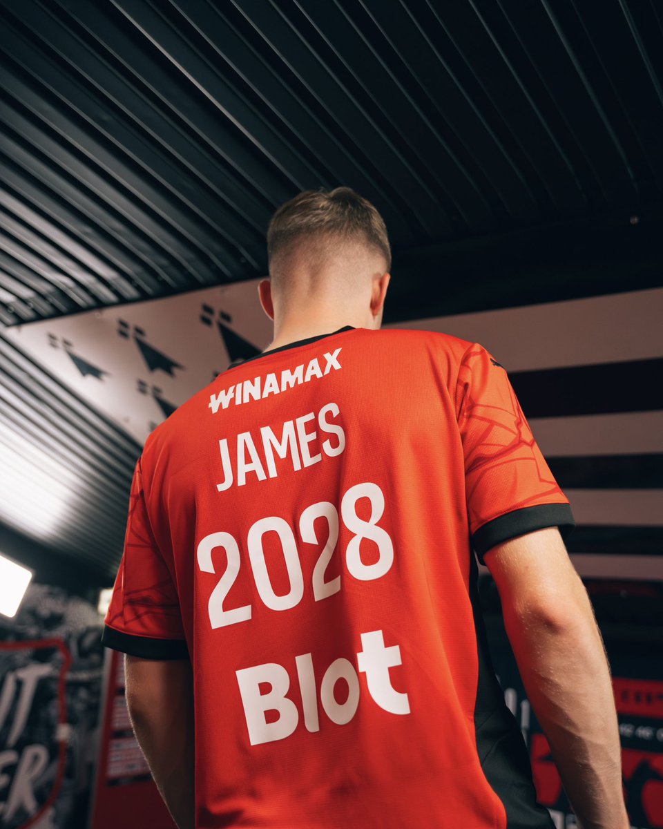 Can’t wait to get started! Thank you for the warm welcome, <a href="/staderennais/">Stade Rennais F.C.</a>! See you at Roazhon park, Sunday 🔴⚫️