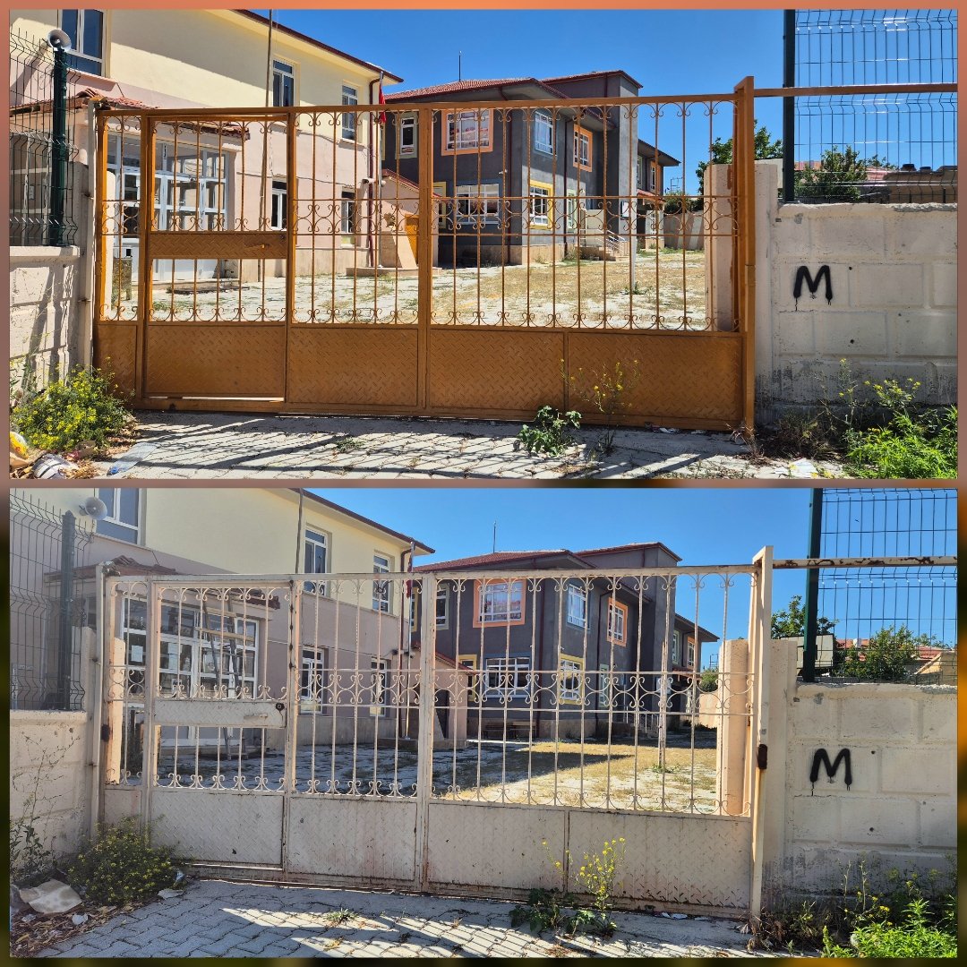 Yeni eğitim öğretim yılı hazırlıklarımız devam ediyor. Okulumuza bina girişine çatı yapımı ve  boyama işleri  hayırlı olsun. 
<a href="/HalisUnal/">HALİS ÜNAL 🇹🇷</a> <a href="/KadEgitim/">Kadınhanı İlçe Milli Eğitim Müdürlüğü</a> <a href="/konyamem/">Konya İl MEM</a> <a href="/gokhanmurat1/">Murat YİĞİT</a>
<a href="/UgurSahin_/">Uğur Şahin</a>