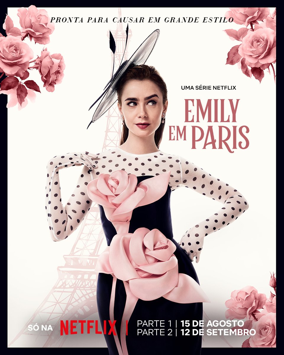 EU NÃO TENHO ROUPA PRA ESSE EVENTO!

A parte 1 da 4ª temporada de Emily em Paris chega nessa quinta-feira. 🇫🇷 🥐