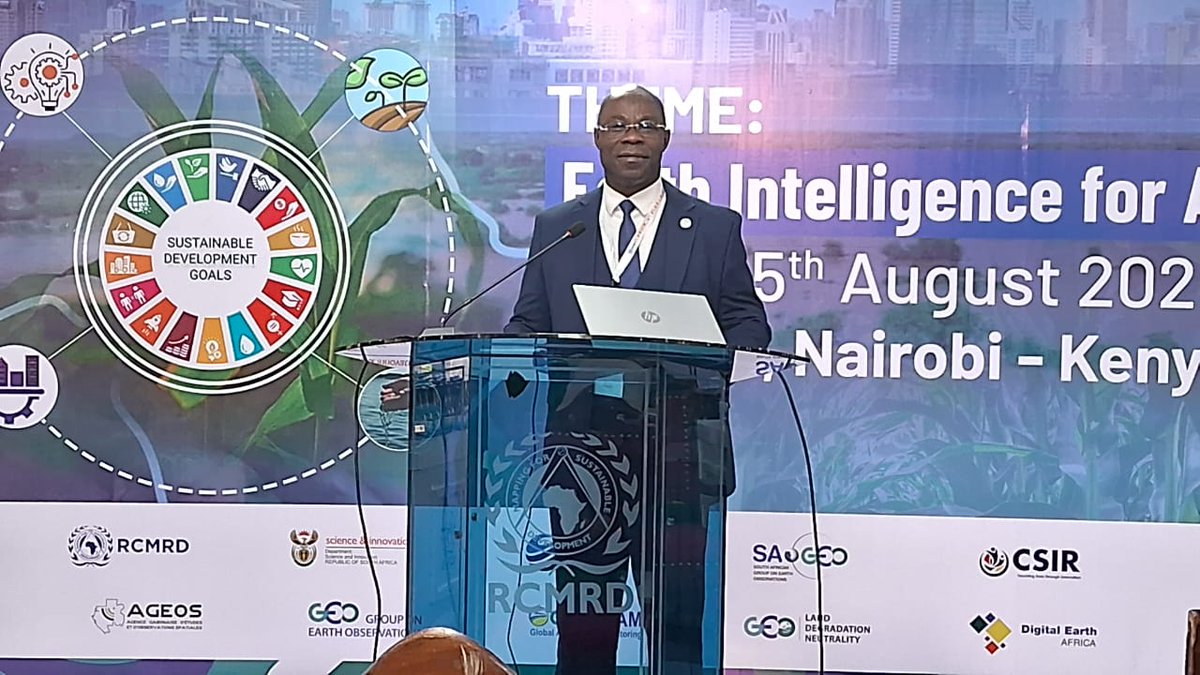 L'AGEOS présente ses travaux au 8ème Symposium AfriGEO à Nairobi. Notre équipe animera une session dédiée à la biodiversité, à la dégradation des terres et à la gestion durable des forêts.

#AfriGEO2024 #AGEOS #Forêt #Biodiversité