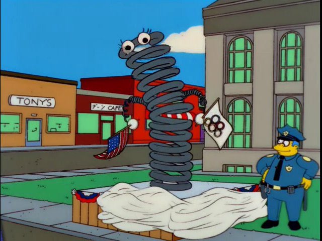 La única forma que Los Ángeles supere a París, es que se atrevan realmente a que esta sea la mascota oficial de los Juegos Olímpicos.