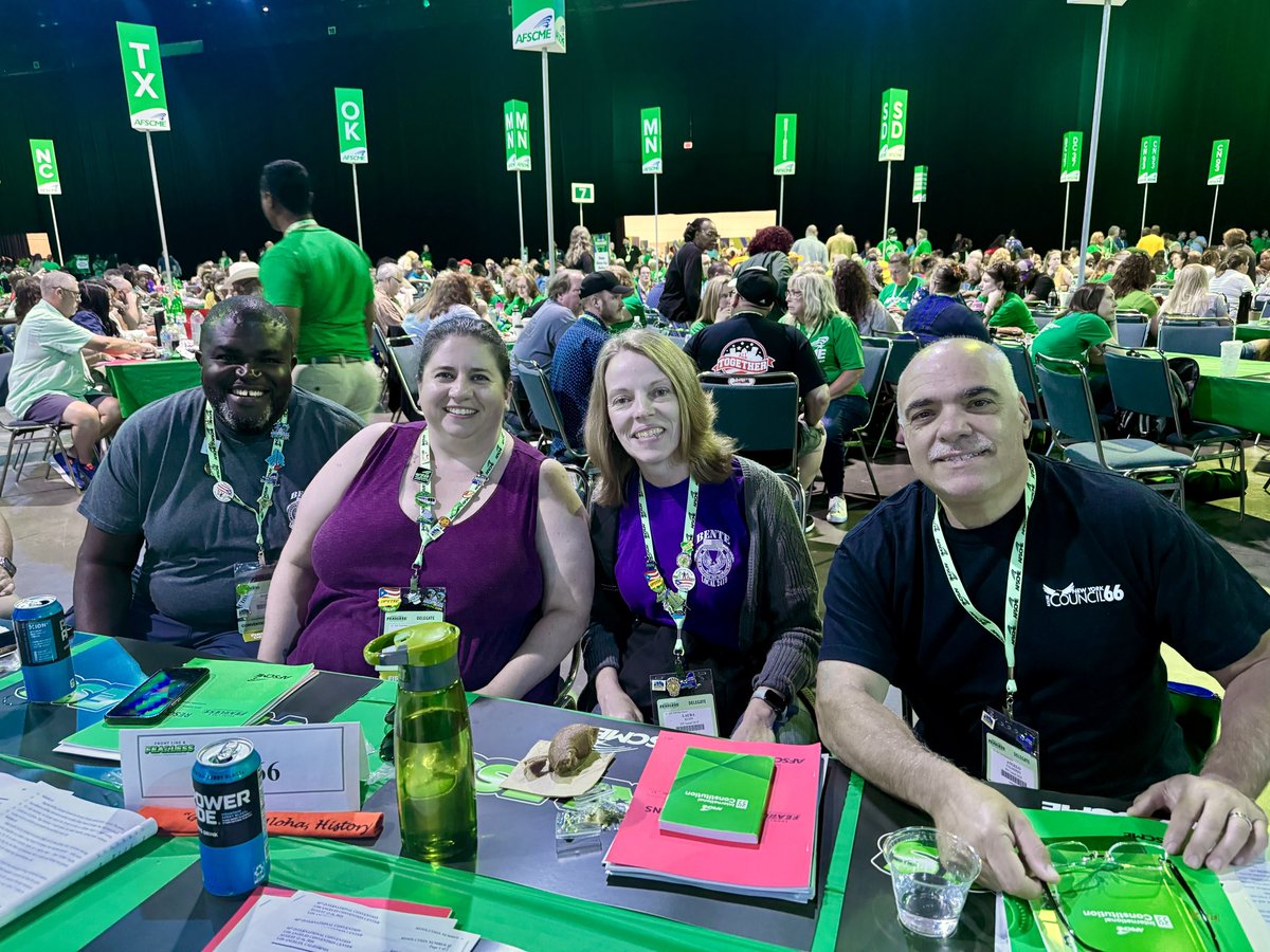 President Lee Saunders officially kicked off AFSCME Convention 2024! We are Frontline &amp; Fearless! #AFSCMEStrong #UnionStrong