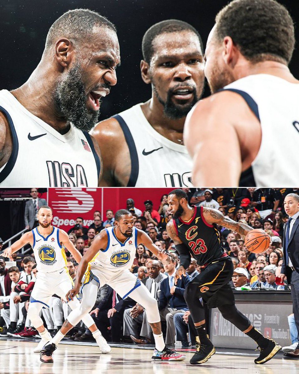 NBAdoPovo's tweet photo. Kevin Durant um pouco antes da final das Olimpíadas 

"Nós não vamos jogar juntos de novo depois que isso (As olimpíadas) acabar, é uma felicidade estar com esses caras no vestiário,  conversar sobre a vida e depois estar na quadra e jogar com eles, é o melhor time que já tive e espero encerrar isso com o ouro"

Isso é o suficiente para fazer um homem chorar 😢