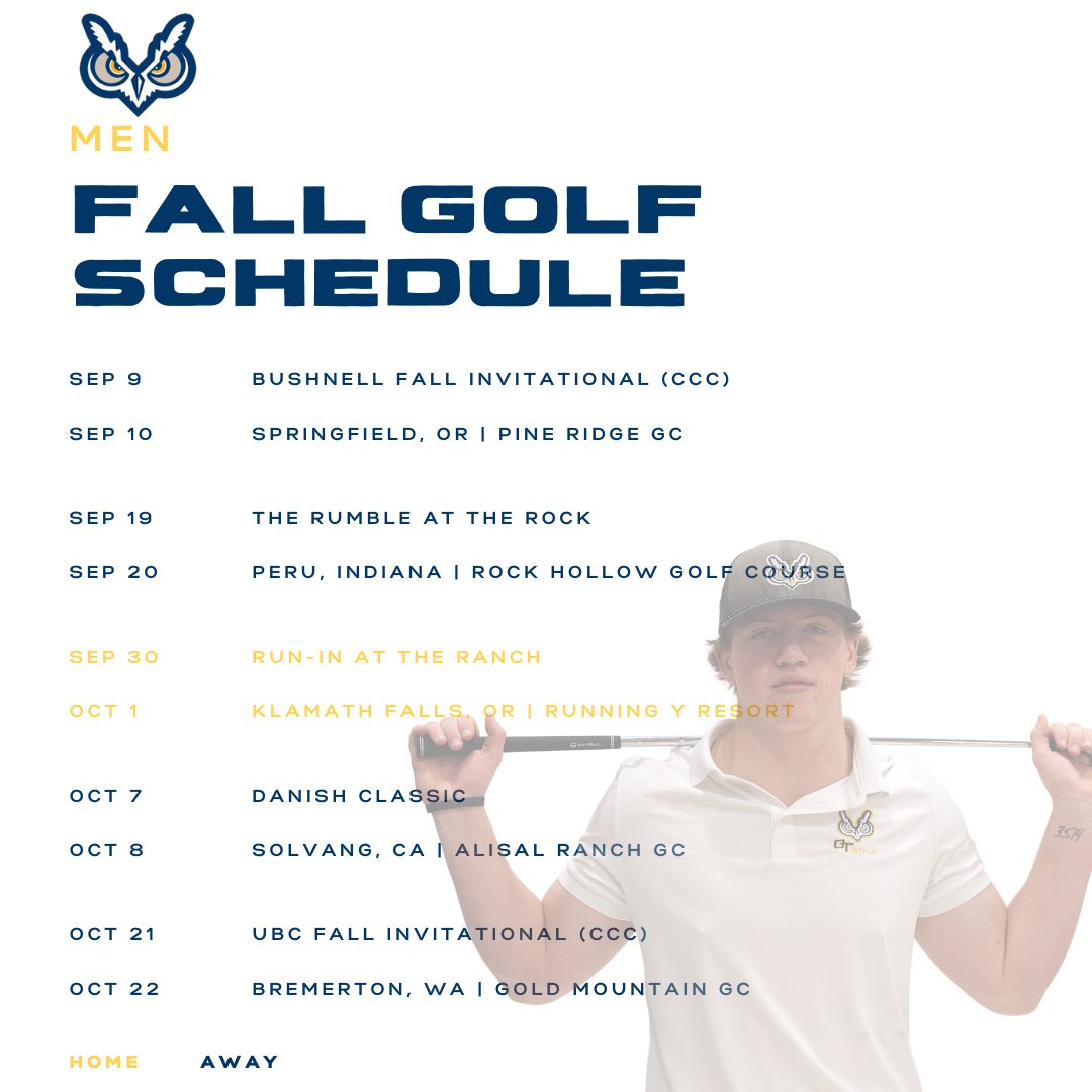 OIT Golf tweet media