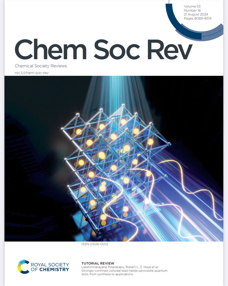 Robert Hoye (@roberthoye4) on Twitter photo Thrilled to see our tutorial review on #perovskite #QDs featured on the front cover of <a href="/ChemSocRev/">Chem Soc Rev</a>! Well done to <a href="/JunzhiYe/">Junzhi (Jason) Ye</a>, <a href="/Polavarapu_Lab/">Lakshminarayana Polavarapu</a>, and the groups of Yitong Dong and Haitao Zhao pubs.rsc.org/en/journals/jo… <a href="/OxfordChemistry/">Oxford Chemistry</a> Thrilled to see our tutorial review on #perovskite #QDs featured on the front cover of <a href="/ChemSocRev/">Chem Soc Rev</a>! Well done to <a href="/JunzhiYe/">Junzhi (Jason) Ye</a>, <a href="/Polavarapu_Lab/">Lakshminarayana Polavarapu</a>, and the groups of Yitong Dong and Haitao Zhao pubs.rsc.org/en/journals/jo… <a href="/OxfordChemistry/">Oxford Chemistry</a>