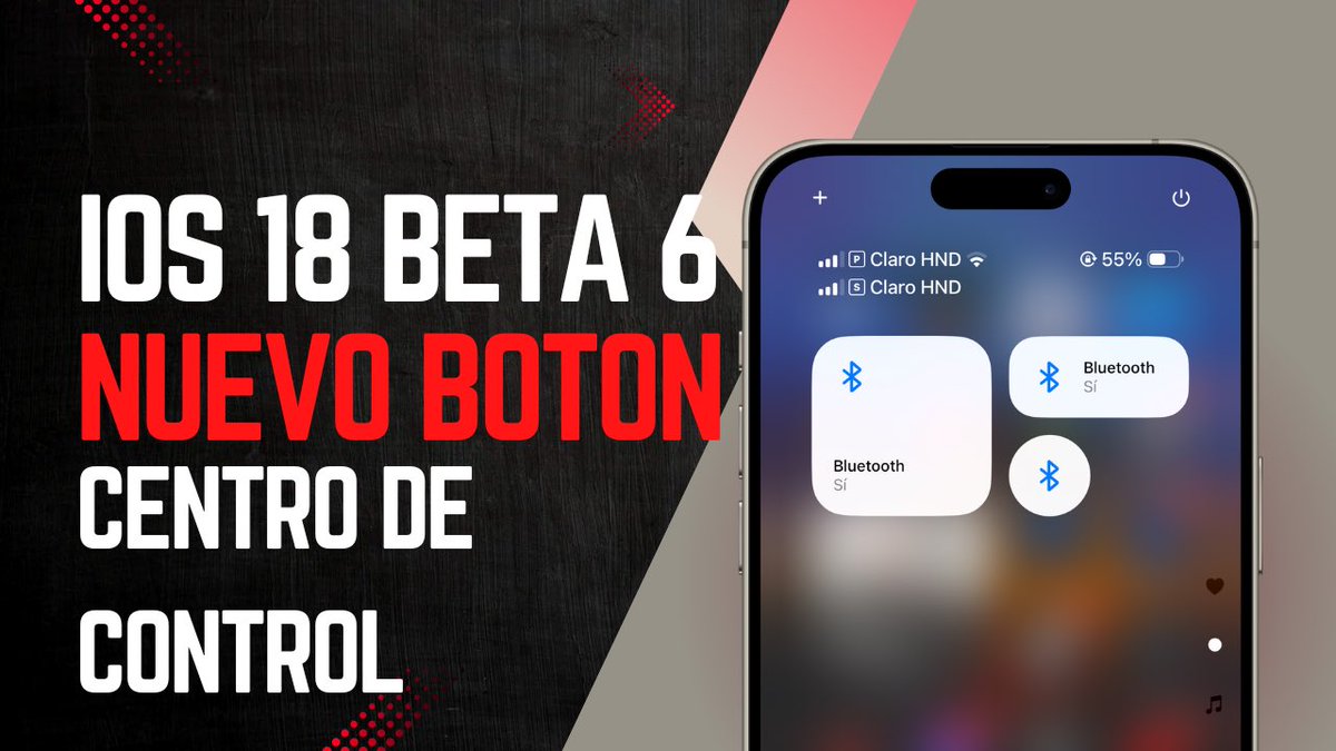 jeff_umanzor's tweet photo. iOS 18 Beta 6💥🔥 Nuevo Boton en el centro de control😍😎
- Nuevo boton Bluetooth 🙌🏻
- Nueva alerta en App🤔
- Cambio en app de llamadas
💥Video aquí💥
https://t.co/WXdG9tfCwE
Suscribe & Comparte.!
#iOS18 #iOS18Beta6 https://t.co/zCbhhOQEqG