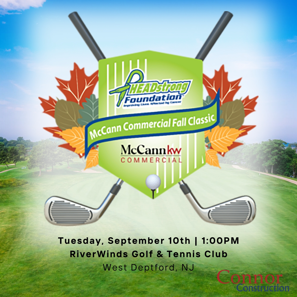 Join us at RiverWinds Golf Club on 9/10/24 to support the <a href="/HEADstrongFnd/">HEADstrong Foundation</a> during <a href="/McCannCRE/">McCann Commercial</a>'s Fall Classic: headstrong.org/njfallclassic

We are proud to be involved and cannot wait to see everyone there. Consider attending or donating to support a great cause!

#community #HEADstrong